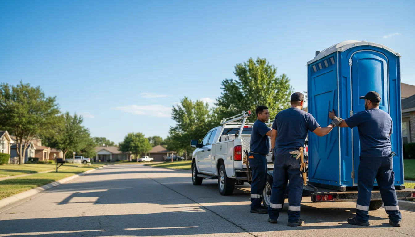 Portable Toilet Rental in Brookshire, TX near me
